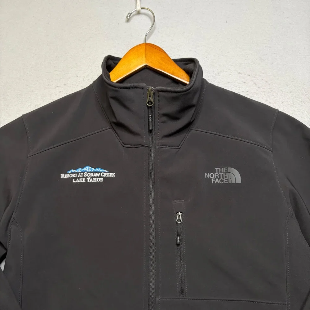 The North Face Jacket Mens Small Black Apex Bionic 2 WindWall Softshell Tahoe